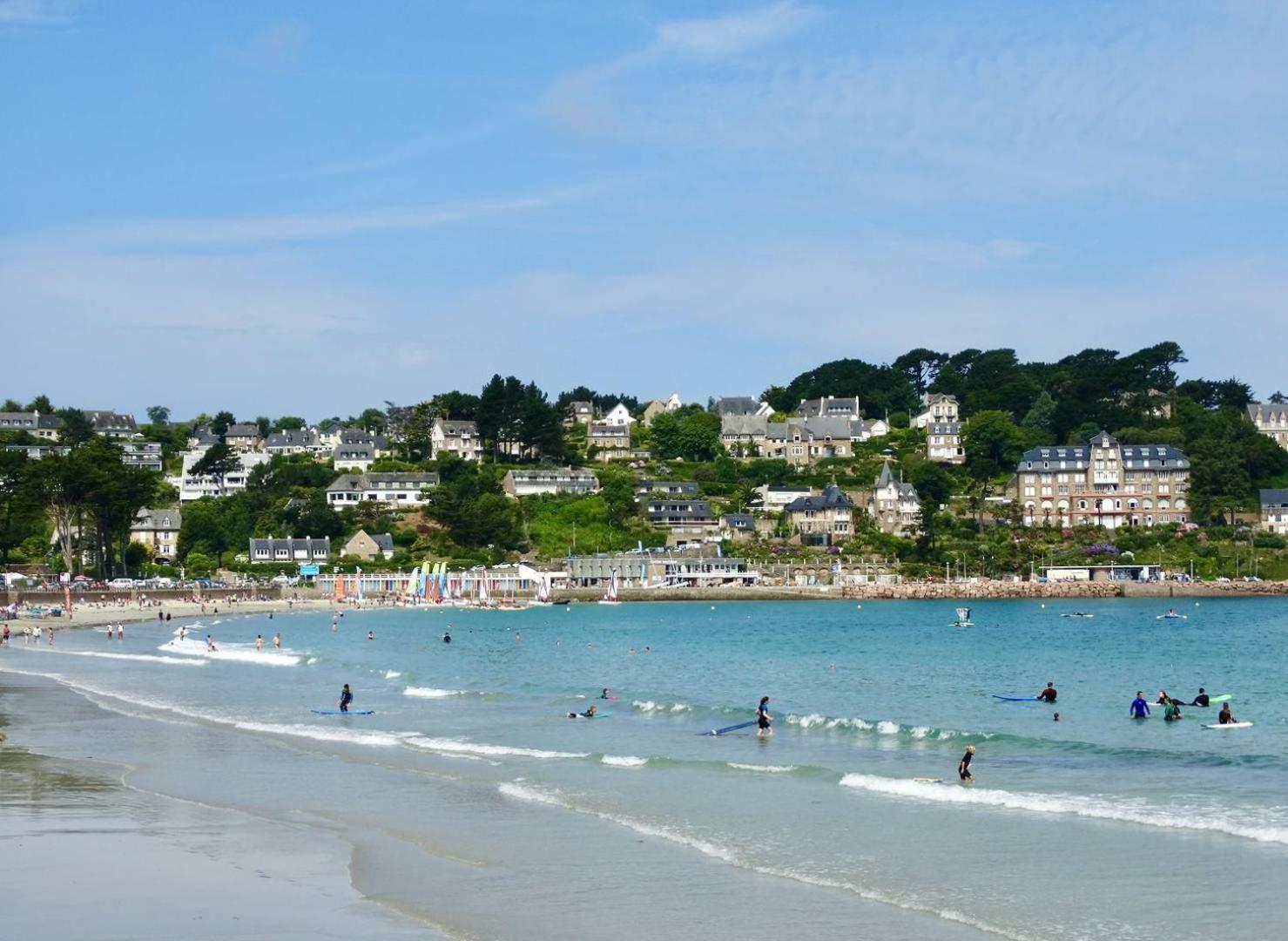 Bel Appartement Neuf Plage De Trestraou A Perros-Guirec - Ref 862 Екстериор снимка